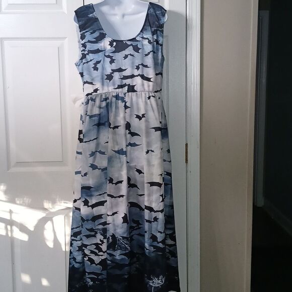 Halloween bats fit flare party dress  Sz 3XL  NWOT - Picture 6 of 9